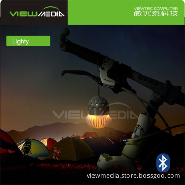 China supplier iOS Andriod music bluetooth mini Speaker with LED light